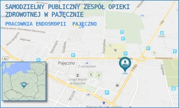 PRACOWNIA ENDOSKOPII - SAMODZIELNY PUBLICZNY ZESPÓŁ OPIEKI ZDROWOTNEJ W PAJĘCZNIE - UL. 1 MAJA 13/15,  PAJĘCZNO