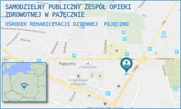 OŚRODEK REHABILITACJI DZIENNEJ - SAMODZIELNY PUBLICZNY ZESPÓŁ OPIEKI ZDROWOTNEJ W PAJĘCZNIE - UL. 1 MAJA 13/15,  PAJĘCZNO