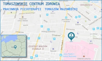 PRACOWNIA FIZJOTERAPII - TOMASZOWSKIE CENTRUM ZDROWIA - UL. GRANICZNA 63,  TOMASZÓW MAZOWIECKI