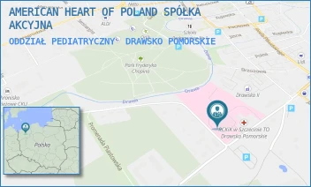 ODDZIAŁ PEDIATRYCZNY - AMERICAN HEART OF POLAND SPÓŁKA AKCYJNA - BOLESŁAWA CHROBREGO 4,  DRAWSKO POMORSKIE