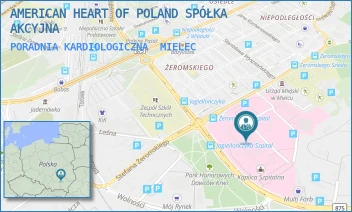PORADNIA KARDIOLOGICZNA - AMERICAN HEART OF POLAND SPÓŁKA AKCYJNA - UL. ŻEROMSKIEGO 22,  MIELEC