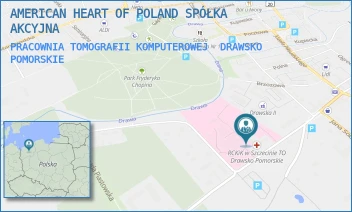 PRACOWNIA TOMOGRAFII KOMPUTEROWEJ - AMERICAN HEART OF POLAND SPÓŁKA AKCYJNA - BOLESŁAWA CHROBREGO 4,  DRAWSKO POMORSKIE
