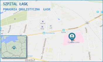 PORADNIA OKULISTYCZNA - DAVITA SPÓŁKA Z OGRANICZONĄ ODPOWIEDZIALNOŚCIĄ - UL. WARSZAWSKA 62A,  ŁASK