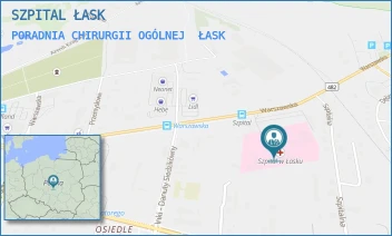 PORADNIA CHIRURGII OGÓLNEJ - DAVITA SPÓŁKA Z OGRANICZONĄ ODPOWIEDZIALNOŚCIĄ - UL. WARSZAWSKA 62A,  ŁASK