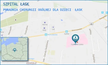 PORADNIA CHIRURGII OGÓLNEJ DLA DZIECI - DAVITA SPÓŁKA Z OGRANICZONĄ ODPOWIEDZIALNOŚCIĄ - UL. WARSZAWSKA 62A,  ŁASK