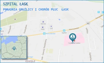 PORADNIA GRUŹLICY I CHORÓB PŁUC - DAVITA SPÓŁKA Z OGRANICZONĄ ODPOWIEDZIALNOŚCIĄ - UL. WARSZAWSKA 62A,  ŁASK