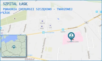 PORADNIA CHIRURGII SZCZĘKOWO - TWARZOWEJ - DAVITA SPÓŁKA Z OGRANICZONĄ ODPOWIEDZIALNOŚCIĄ - UL. WARSZAWSKA 62A,  ŁASK