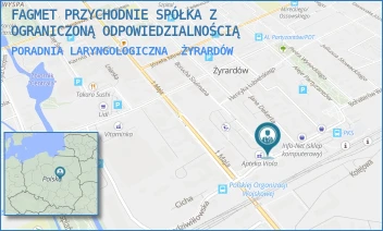 PORADNIA LARYNGOLOGICZNA - FAGMET PRZYCHODNIE SPÓŁKA Z OGRANICZONĄ ODPOWIEDZIALNOŚCIĄ - POLSKIEJ ORGANIZACJI WOJSKOWEJ 17,  ŻYRARDÓW