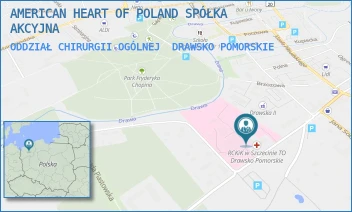 ODDZIAŁ CHIRURGII OGÓLNEJ - AMERICAN HEART OF POLAND SPÓŁKA AKCYJNA - BOLESŁAWA CHROBREGO 4,  DRAWSKO POMORSKIE