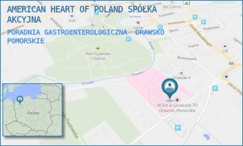 PORADNIA GASTROENTEROLOGICZNA - AMERICAN HEART OF POLAND SPÓŁKA AKCYJNA - BOLESŁAWA CHROBREGO 4,  DRAWSKO POMORSKIE