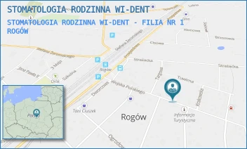 STOMATOLOGIA RODZINNA WI-DENT - FILIA NR 1 - STOMATOLOGIA RODZINNA WI-DENT - UL. WOJSKA POLSKIEGO 13,  ROGÓW