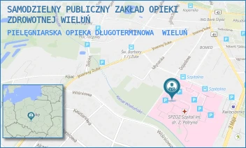 PIELĘGNIARSKA OPIEKA DŁUGOTERMINOWA - SAMODZIELNY PUBLICZNY ZAKŁAD OPIEKI ZDROWOTNEJ WIELUŃ - UL. UL. SZPITALNA 16,  WIELUŃ