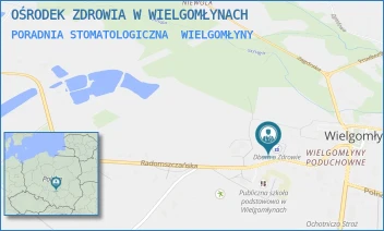 PORADNIA STOMATOLOGICZNA - OŚRODEK ZDROWIA W WIELGOMŁYNACH - UL. RADOMSZCZAŃSKA 7,  WIELGOMŁYNY