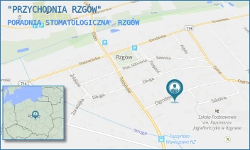 PORADNIA STOMATOLOGICZNA - "PRZYCHODNIA RZGÓW" - UL. OGRODOWA 11 A,  RZGÓW
