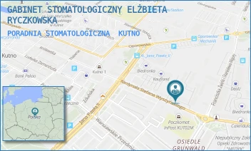 PORADNIA STOMATOLOGICZNA - GABINET STOMATOLOGICZNY ELŻBIETA RYCZKOWSKA - UL. KARD. STEFANA WYSZYŃSKIEGO 11,  KUTNO