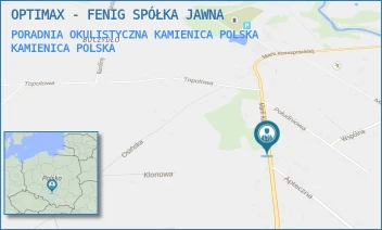 PORADNIA OKULISTYCZNA KAMIENICA POLSKA - OPTIMAX - FENIG SPÓŁKA JAWNA - UL. UL. KONOPNICKIEJ 370,  KAMIENICA POLSKA