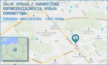 PORADNIA ONKOLOGICZNA - SALVE SPÓŁKA Z OGRANICZONĄ ODPOWIEDZIALNOŚCIĄ SPÓŁKA KOMANDYTOWA - UL. RZGOWSKA 50A,  ŁÓDŹ-GÓRNA