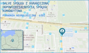 PORADNIA NEUROLOGICZNA - SALVE SPÓŁKA Z OGRANICZONĄ ODPOWIEDZIALNOŚCIĄ SPÓŁKA KOMANDYTOWA - UL. POLI GOJAWICZYŃSKIEJ 1/3,  ŁÓDŹ