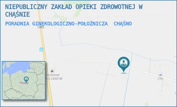 PORADNIA GINEKOLOGICZNO-POŁOŻNICZA - NIEPUBLICZNY ZAKŁAD OPIEKI ZDROWOTNEJ W CHĄŚNIE - CHĄŚNO 54C,  CHĄŚNO