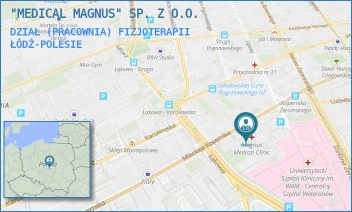 DZIAŁ (PRACOWNIA) FIZJOTERAPII - "MEDICAL MAGNUS" SP. Z O.O. - UL. MIKOŁAJA KOPERNIKA 38,  ŁÓDŹ-POLESIE