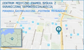 PORADNIA GASTROLOGICZNA - CENTRUM MEDYCZNE ENAMED SPÓŁKA Z OGRANICZONĄ ODPOWIEDZIALNOŚCIĄ - UL. ARMII KRAJOWEJ 15,  PIOTRKÓW TRYBUNALSKI