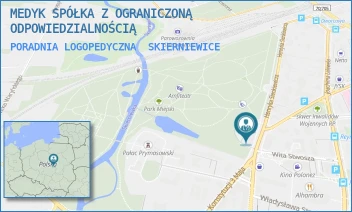 PORADNIA LOGOPEDYCZNA - MEDYK SPÓŁKA Z OGRANICZONĄ ODPOWIEDZIALNOŚCIĄ - UL. HENRYKA SIENKIEWICZA 1,  SKIERNIEWICE