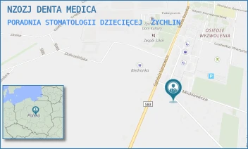 PORADNIA STOMATOLOGII DZIECIĘCEJ - NZOZJ DENTA MEDICA - UL. JULIUSZA SŁOWACKIEGO 1,  ŻYCHLIN