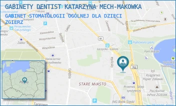 GABINET STOMATOLOGII OGÓLNEJ DLA DZIECI - GABINETY DENTIST KATARZYNA MECH-MAKOWKA - ALEJA ARMII KRAJOWEJ 15,  ZGIERZ