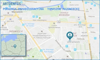 PORADNIA REHABILITACYJNA - ARTDENTIS - ZAPIECEK 16,  TOMASZÓW MAZOWIECKI