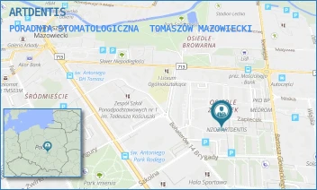 PORADNIA STOMATOLOGICZNA - ARTDENTIS - UL. ZAPIECEK 16,  TOMASZÓW MAZOWIECKI