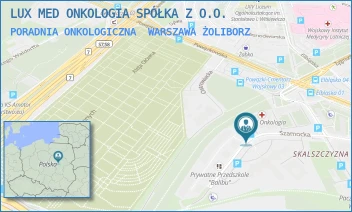 PORADNIA ONKOLOGICZNA - LUX MED ONKOLOGIA SPÓŁKA Z O.O. - SZAMOCKA 6,  WARSZAWA ŻOLIBORZ
