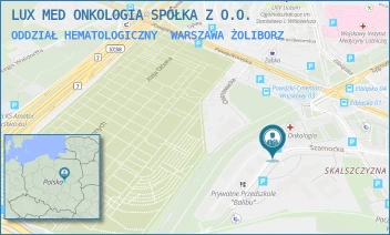 ODDZIAŁ HEMATOLOGICZNY - LUX MED ONKOLOGIA SPÓŁKA Z O.O. - SZAMOCKA 6,  WARSZAWA ŻOLIBORZ