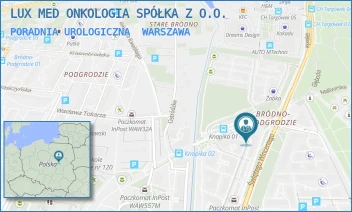 PORADNIA UROLOGICZNA - LUX MED ONKOLOGIA SPÓŁKA Z O.O. - ŚW. WINCENTEGO 103,  WARSZAWA