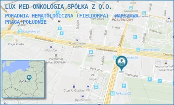 PORADNIA HEMATOLOGICZNA (FIELDORFA) - LUX MED ONKOLOGIA SPÓŁKA Z O.O. - FIELDORFA 40,  WARSZAWA PRAGA-POŁUDNIE
