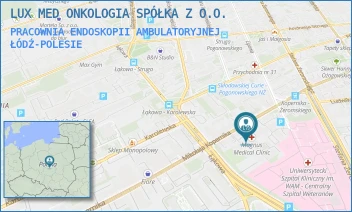 PRACOWNIA ENDOSKOPII AMBULATORYJNEJ - LUX MED ONKOLOGIA SPÓŁKA Z O.O. - UL. MIKOŁAJA KOPERNIKA 38,  ŁÓDŹ-POLESIE