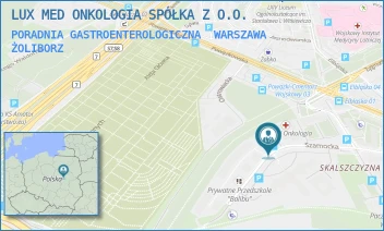 PORADNIA GASTROENTEROLOGICZNA - LUX MED ONKOLOGIA SPÓŁKA Z O.O. - SZAMOCKA 6,  WARSZAWA ŻOLIBORZ
