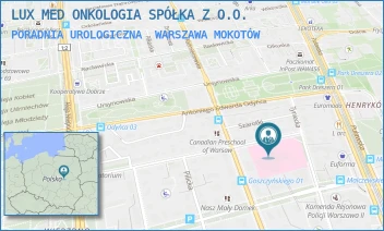 PORADNIA UROLOGICZNA - LUX MED ONKOLOGIA SPÓŁKA Z O.O. - SEWERYNA GOSZCZYŃSKIEGO 1,  WARSZAWA MOKOTÓW