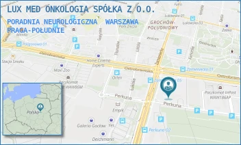 PORADNIA NEUROLOGICZNA - LUX MED ONKOLOGIA SPÓŁKA Z O.O. - GEN. AUGUSTA EMILA FIELDORFA "NILA" 40,  WARSZAWA PRAGA-POŁUDNIE