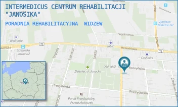 PORADNIA REHABILITACYJNA - INTERMEDICUS CENTRUM REHABILITACJI "JANOSIKA" - UL. JANOSIKA 163,  WIDZEW