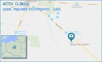DZIAŁ PRACOWNI FIZJOTERAPII - ACTIV CLINICA - UL. WIĄCZYŃSKA 17,  ŁÓDŹ