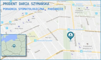 PORADNIA STOMATOLOGICZNA - PRODENT DARIA SZYMAŃSKA - UL. MARII KONOPNICKIEJ 39A,  PABIANICE