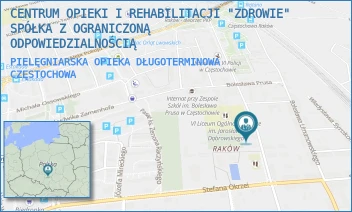 PIELĘGNIARSKA OPIEKA DŁUGOTERMINOWA - CENTRUM OPIEKI I REHABILITACJI "ZDROWIE" SPÓŁKA Z OGRANICZONĄ ODPOWIEDZIALNOŚCIĄ - UL. ŁUKASIŃSKIEGO 42/48,  CZĘSTOCHOWA