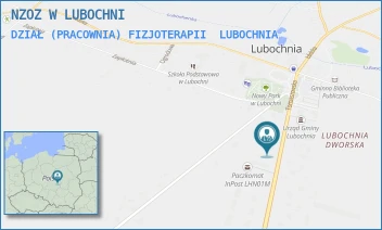 DZIAŁ (PRACOWNIA) FIZJOTERAPII - NZOZ W LUBOCHNI - UL. TOMASZOWSKA 15,  LUBOCHNIA