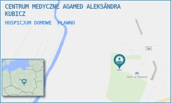 HOSPICJUM DOMOWE - CENTRUM MEDYCZNE AGAMED - UL. RADOMSZCZAŃSKA 17,  PŁAWNO