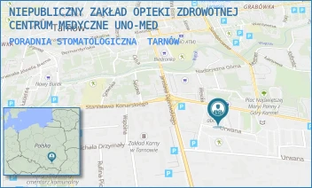 PORADNIA STOMATOLOGICZNA - NIEPUBLICZNY ZAKŁAD OPIEKI ZDROWOTNEJ CENTRUM MEDYCZNE UNO-MED - UL. GUMNISKA 11,  TARNÓW