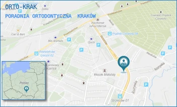 PORADNIA ORTODONTYCZNA - ORTO-KRAK - UL. STRZELCÓW 15 15,  KRAKÓW