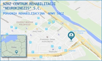 PORADNIA REHABILITACYJNA - NZOZ CENTRUM REHABILITACJI "NEUROKINEZIS" S.C. - ALEJE JÓZEFA PIŁSUDSKIEGO 20,  NOWY SĄCZ