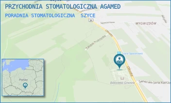 PORADNIA STOMATOLOGICZNA - PRZYCHODNIA STOMATOLOGICZNA AGAMED - PLAC WSPÓLNOTY 2,  SZYCE