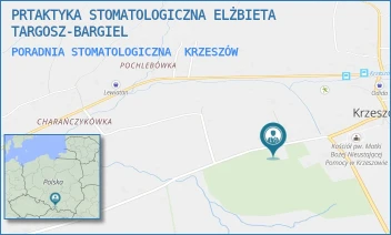PORADNIA STOMATOLOGICZNA - PRTAKTYKA STOMATOLOGICZNA ELŻBIETA TARGOSZ-BARGIEL - UL. KRZESZÓW 217A,  KRZESZÓW