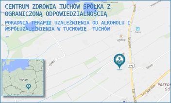 PORADNIA TERAPII UZALEŻNIENIA OD ALKOHOLU I WSPÓŁUZALEŻNIENIA W TUCHOWIE - CENTRUM ZDROWIA TUCHÓW SPÓŁKA Z OGRANICZONĄ ODPOWIEDZIALNOŚCIĄ - UL. TARNOWSKA 34,  TUCHÓW